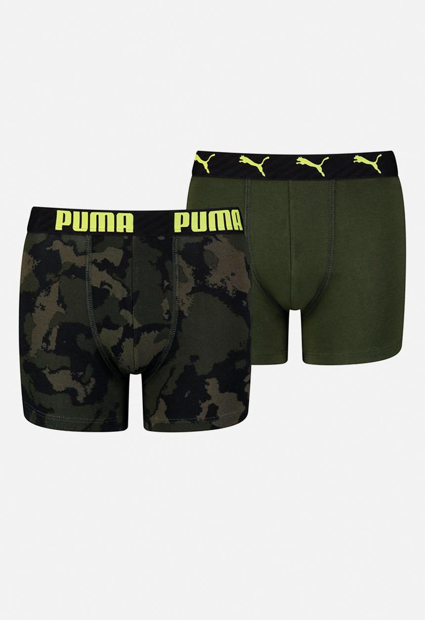 PUMA - Boys 2-pack boxer - green & yellow