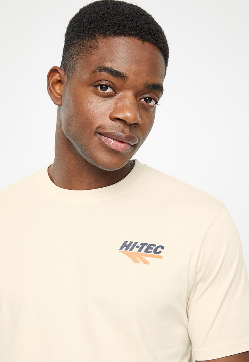 Hi-Tec - Men heritage tee - moonbeam