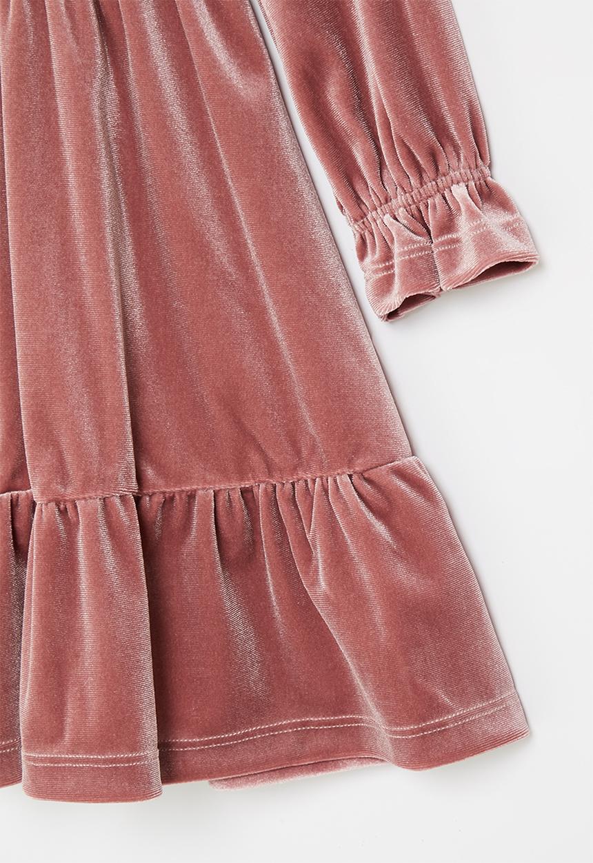 Superbalist Kids - Velour dress - old rose