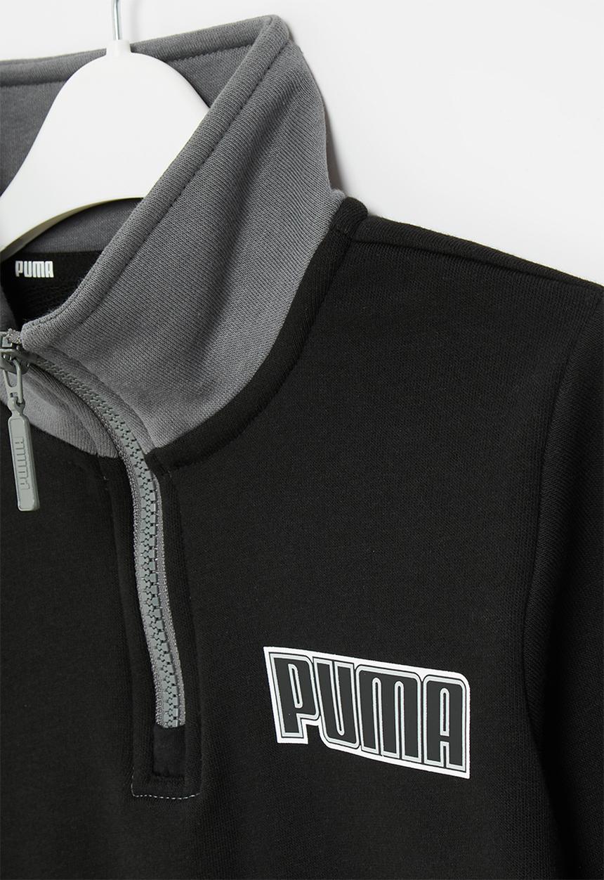 PUMA - Alpha quarter-zip tr b - puma black