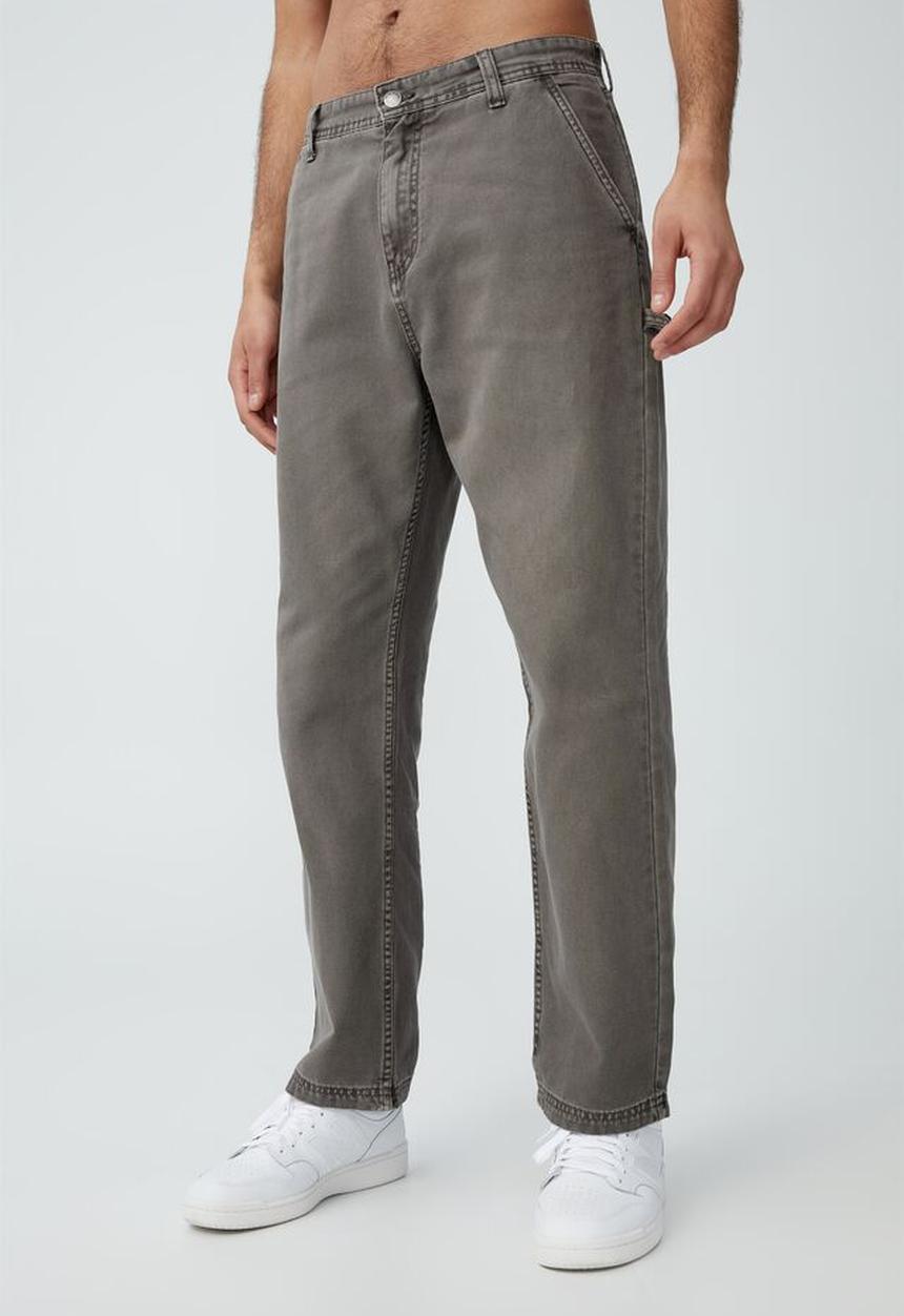 Cotton On - Loose fit pant - washed slate carpenter