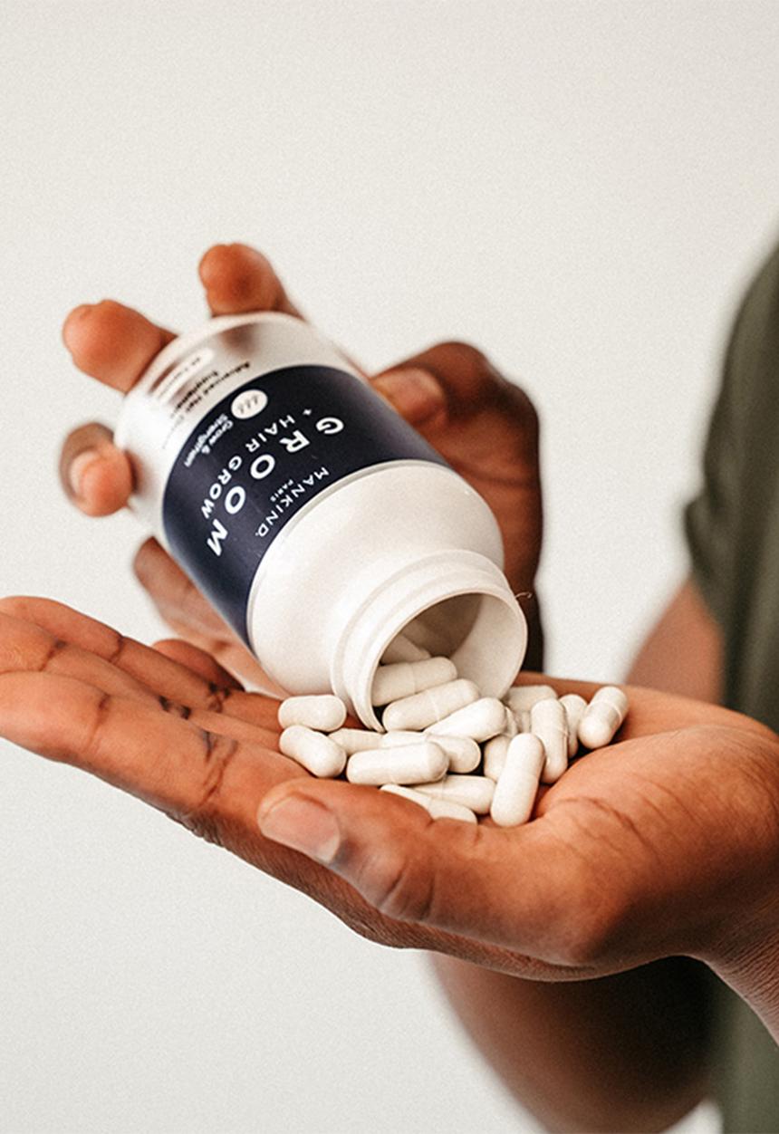 Motherkind - Mankind Groom + Grow Hair Capsules