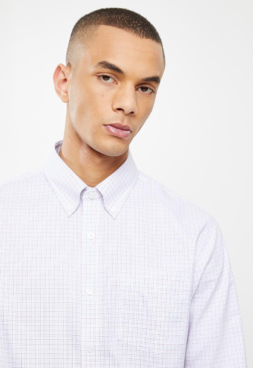Giordano - Wrinkle free long sleeve shirt - multi 