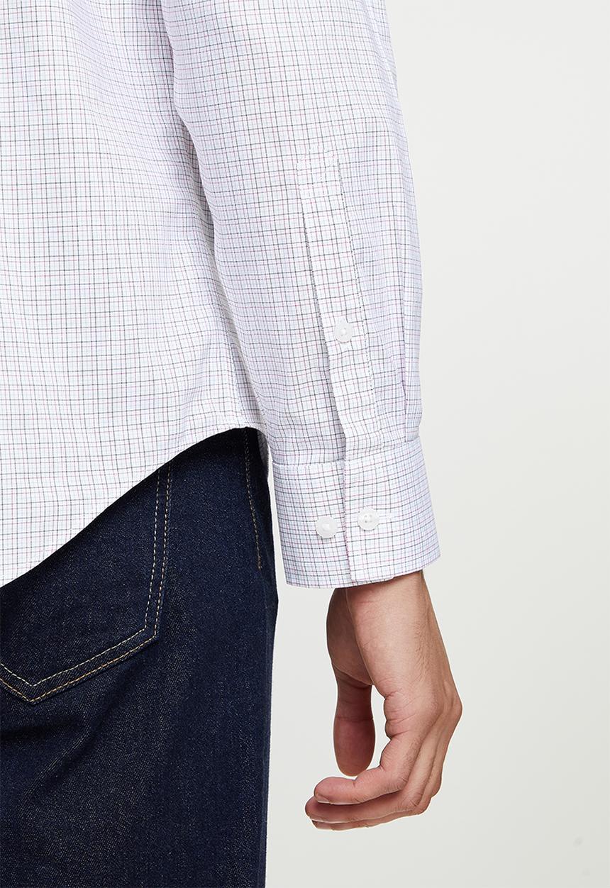Giordano - Wrinkle free long sleeve shirt - multi 