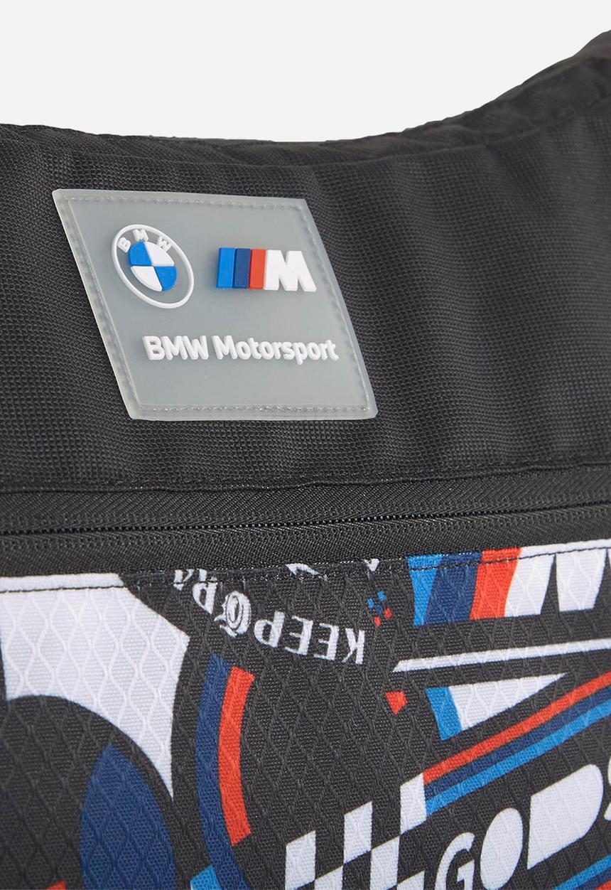 PUMA - Bmw mms statement small messenger bag - black