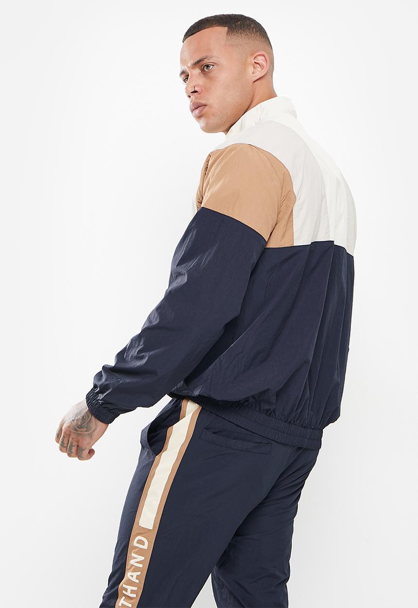 Jonathan D - Banks Quarter button-up sports jacket - navy