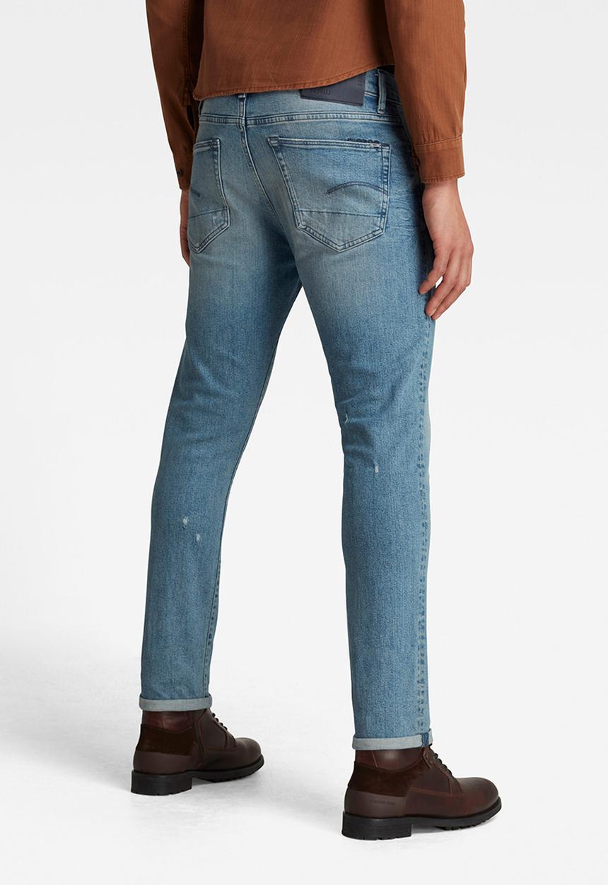 G-STAR - 3301 slim - mid blue 