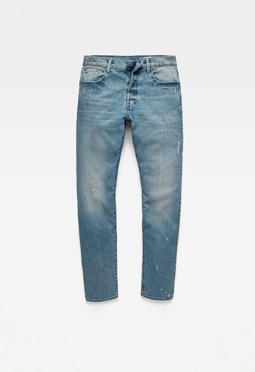 G-STAR - 3301 slim - mid blue 