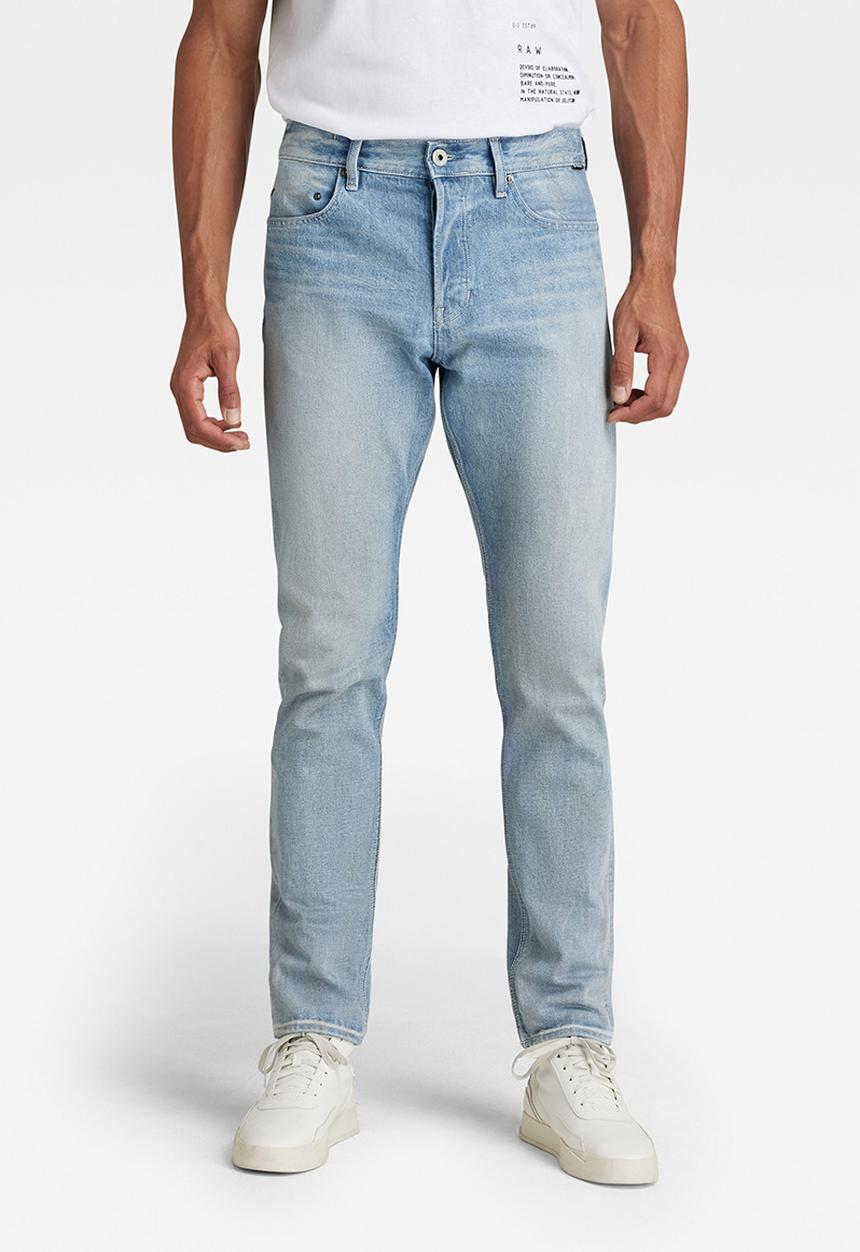 G-STAR - Triple a regular straight - vintage electric blue