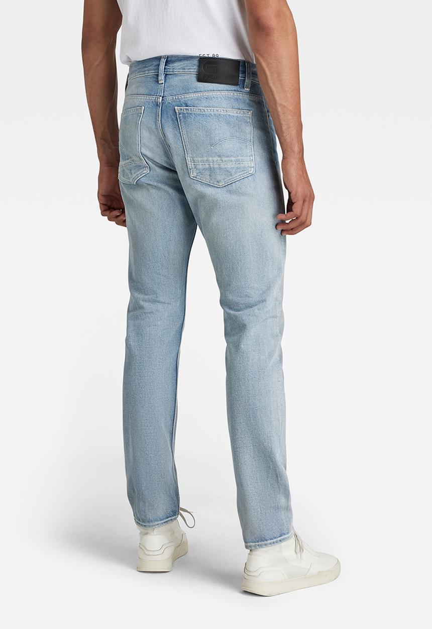 G-STAR - Triple a regular straight - vintage electric blue