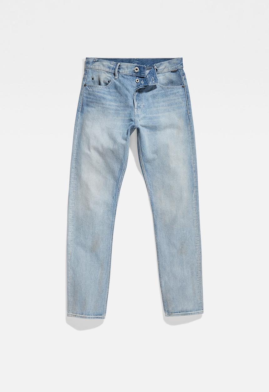 G-STAR - Triple a regular straight - vintage electric blue