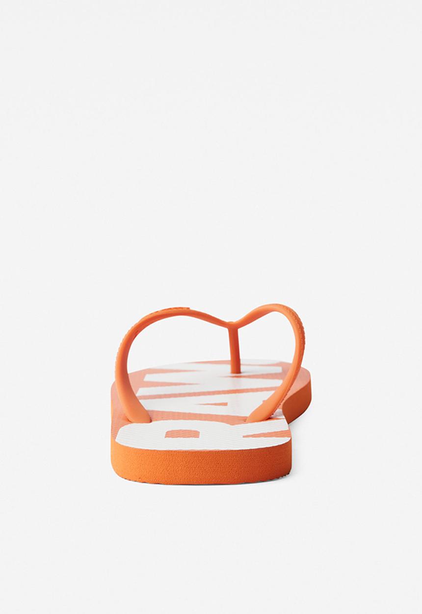 G-STAR - Dend ii prt lgo m - orange/white