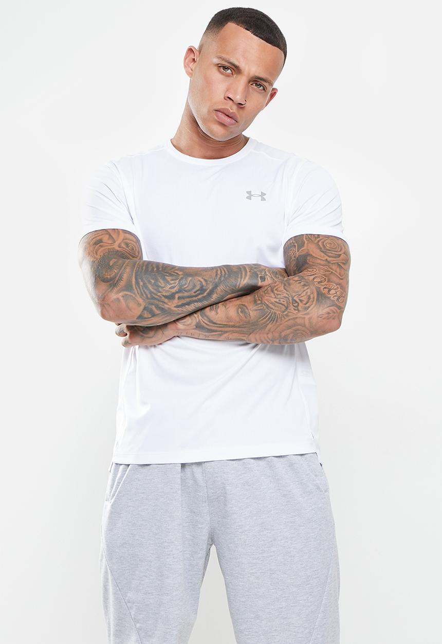 Under Armour - Ua speed stride 2.0 tee - white