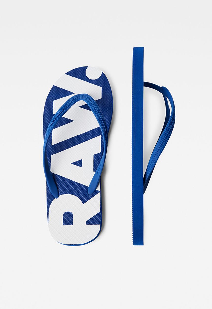 G-STAR - Dend ii prt lgo m - royal blue/white