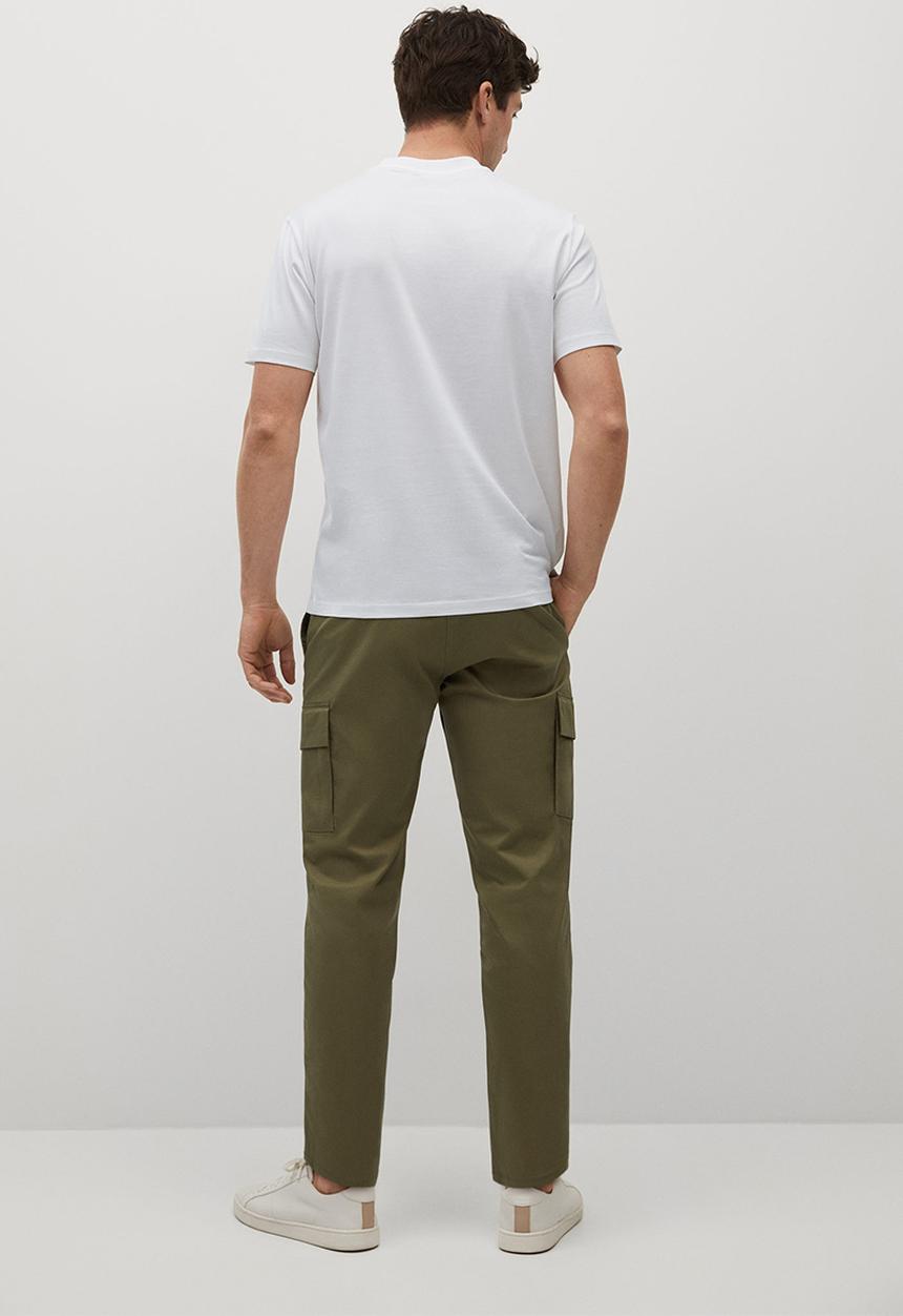 MANGO - Bellow soft T-shirt - White neutral