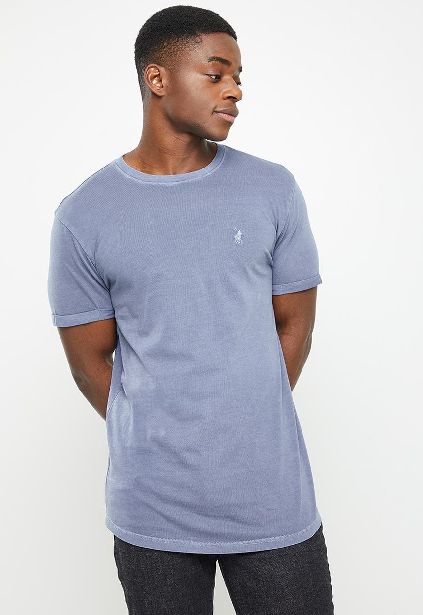 POLO - PJC Overdyed short sleeve Tee - navy