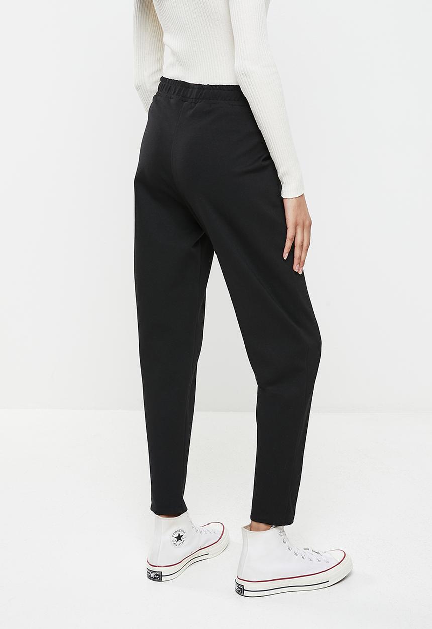 Me&B - Straight leg trousers - black