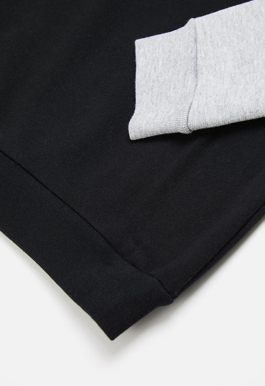 Pop Candy - Boys colour block set - black & grey