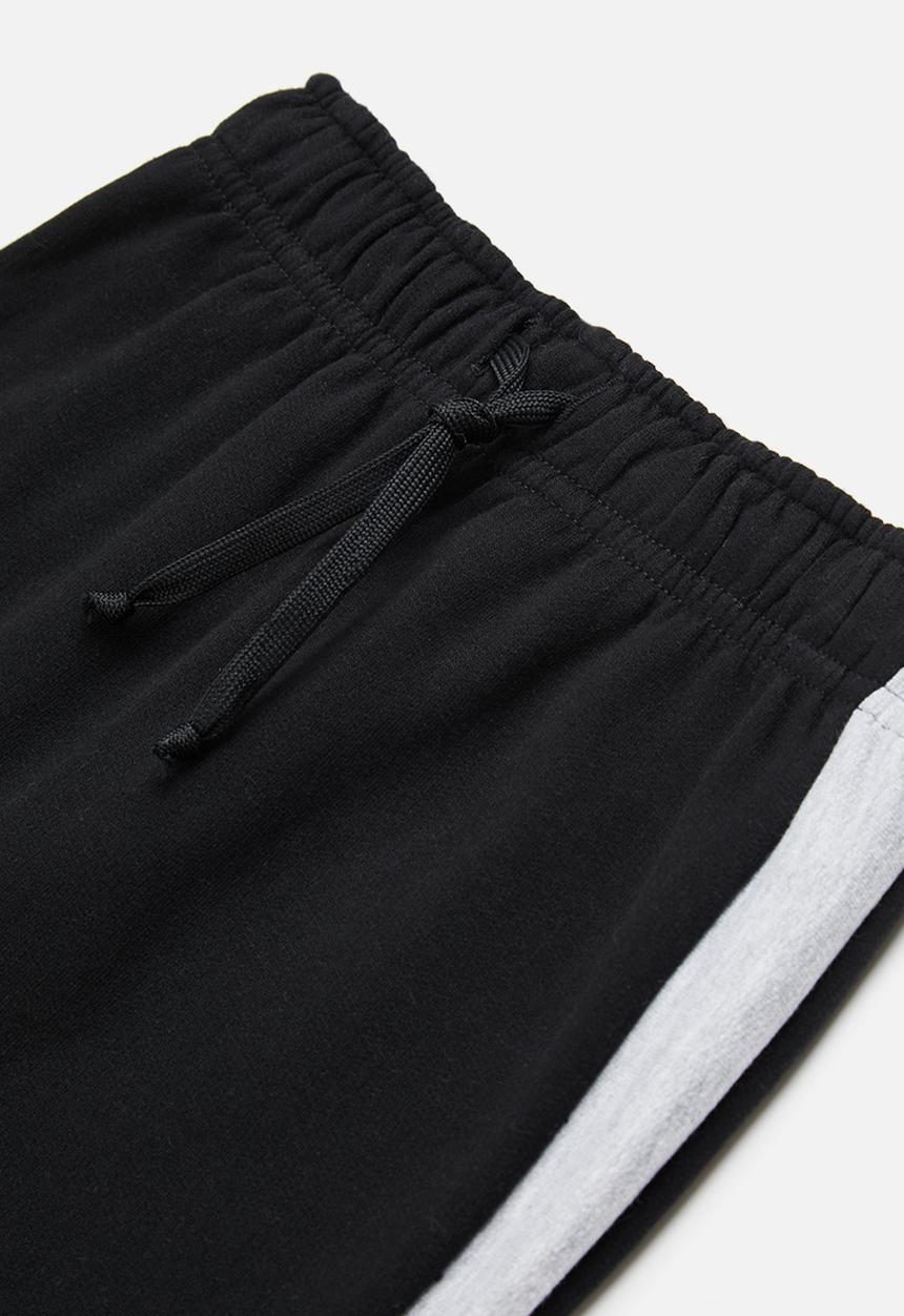 Pop Candy - Boys colour block set - black & grey