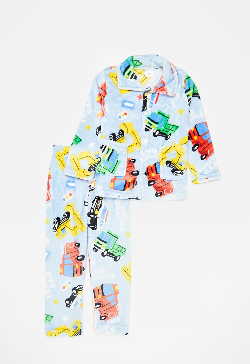 Pop Candy - Car pj set - light blue
