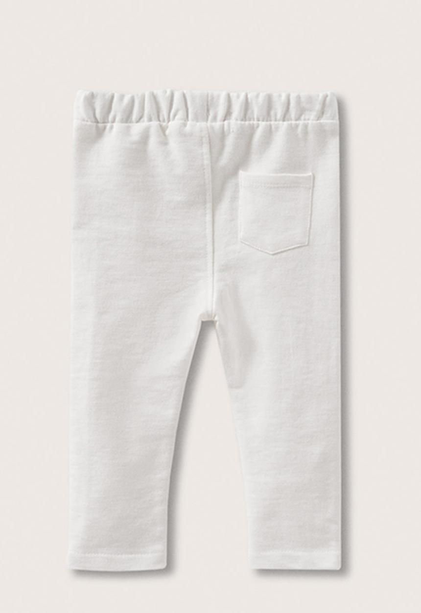 MANGO - Trousers espin - white