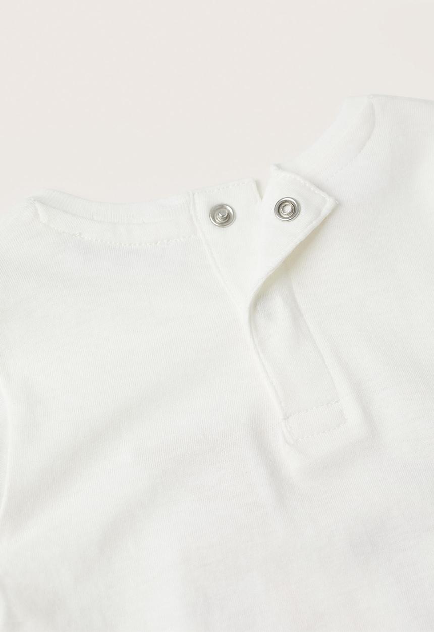 MANGO - T-shirt key - off white