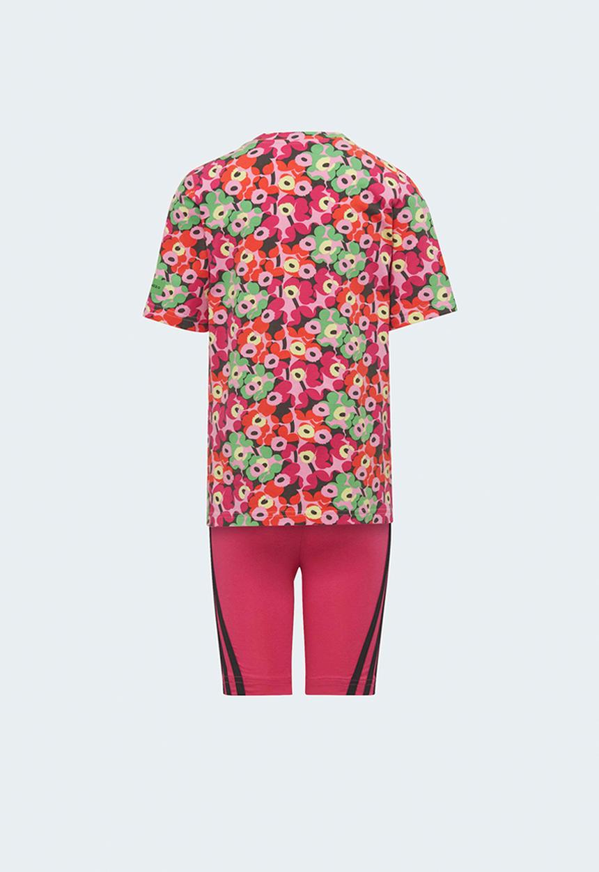 adidas Originals - Lk marimekko set - frost pink/real magenta/semi solar lime