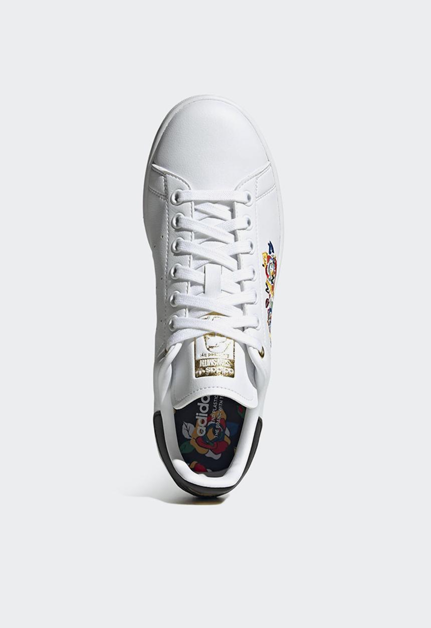 adidas Originals - Stan smith - ftwr white/supplier colour/gold met.