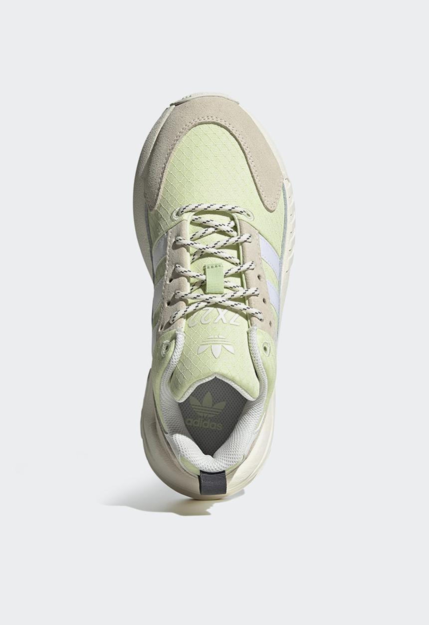 adidas Originals - Zx 22 j - off white/ftwr white/almost lime