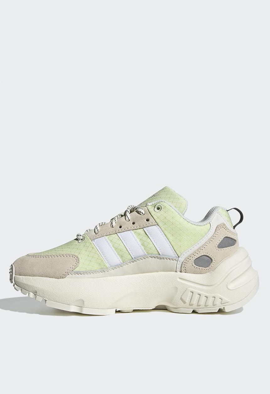 adidas Originals - Zx 22 j - off white/ftwr white/almost lime