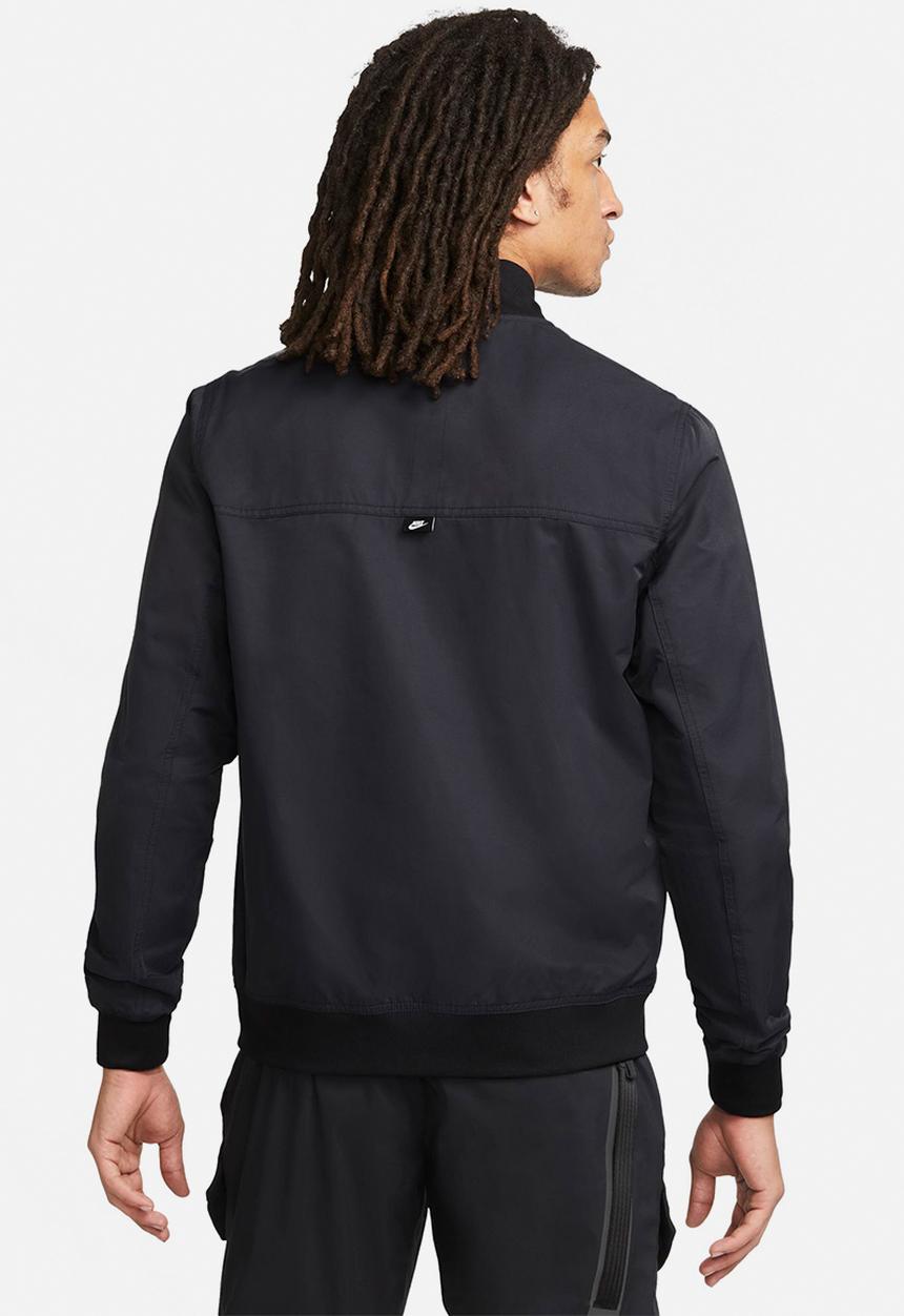 Nike - NSW SPE Woven Unlined Bomber Jacket- Black & white