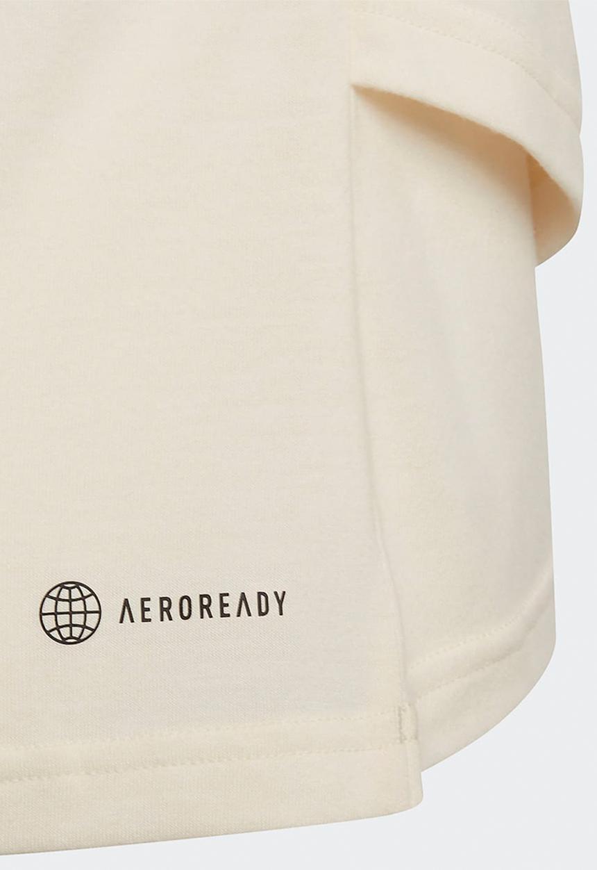 adidas Originals - Girls yoga tee - wonder white/black