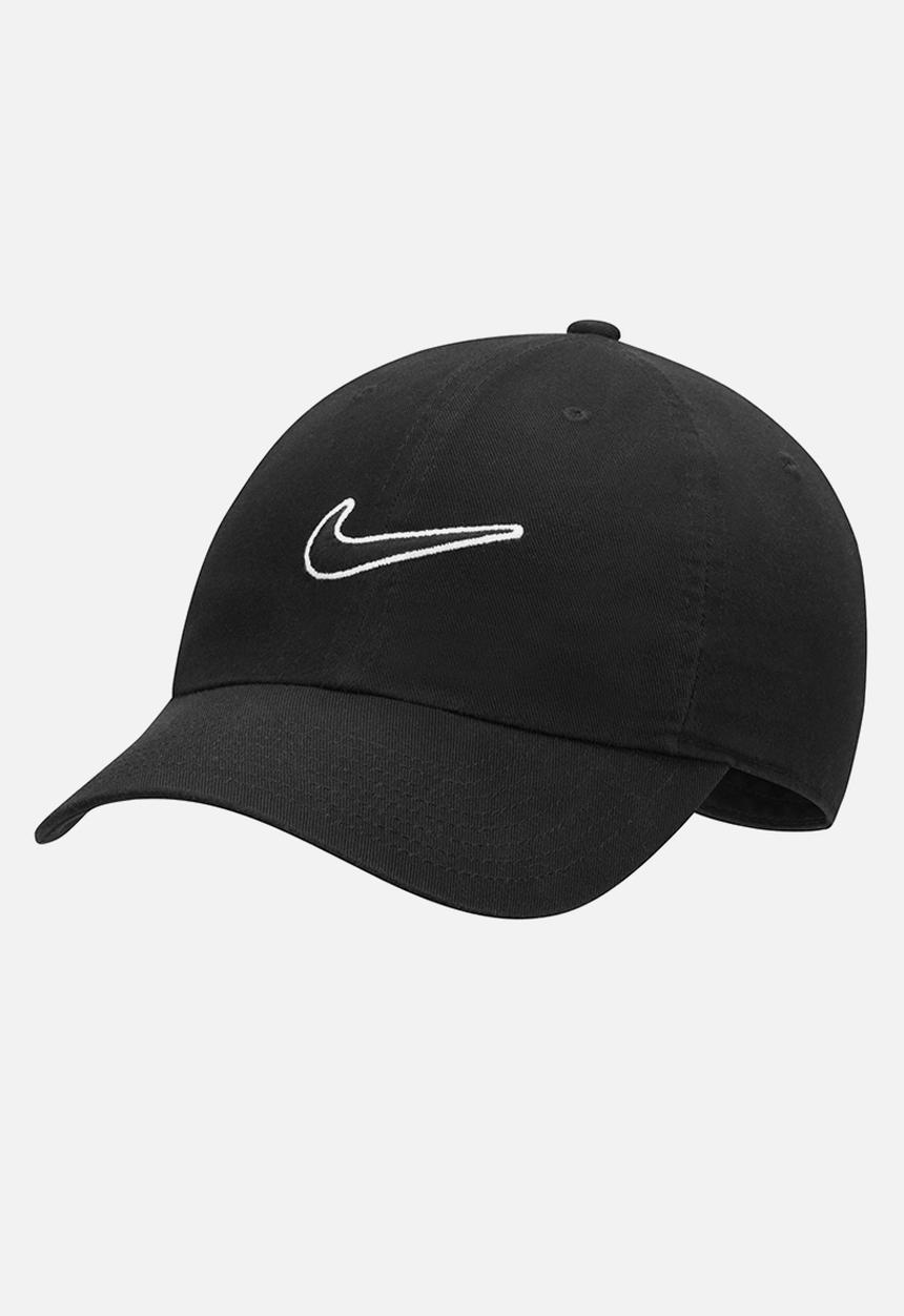 Nike - U nsw h86 swoosh wash cap - black