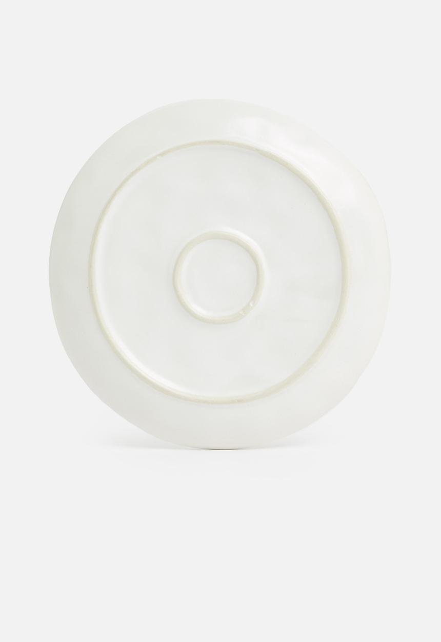 Sixth Floor - Gloss side plate set of 4 - cream