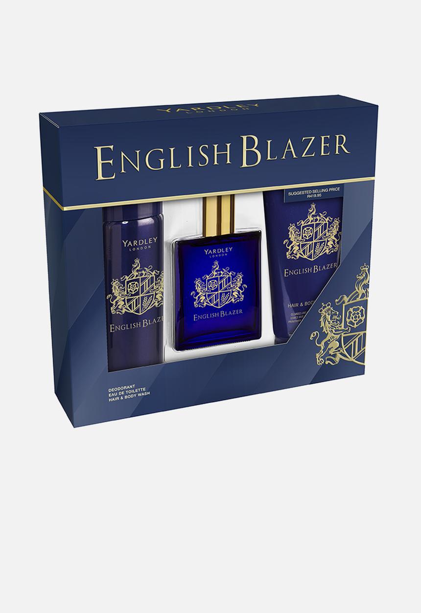 Yardley London - Yardley English Blazer Original EDT, Deodorant, Hair & Body Wash