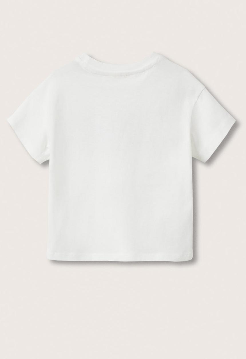 MANGO - T-shirt boston - white