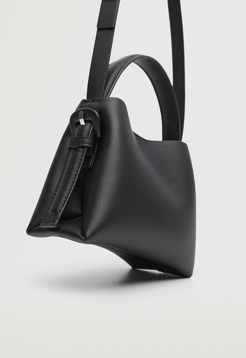 MANGO - Crossbody mini bag - black