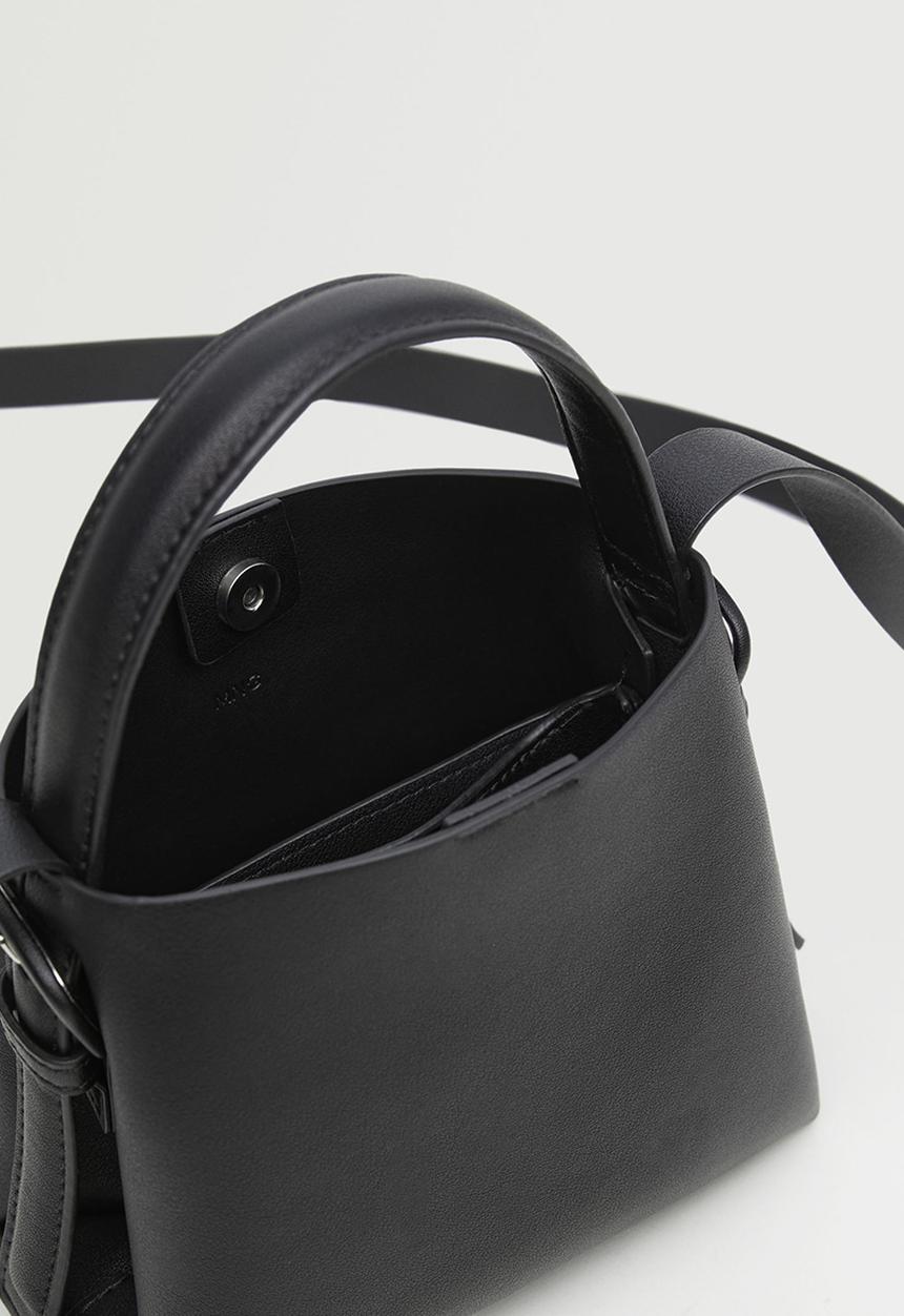 MANGO - Crossbody mini bag - black