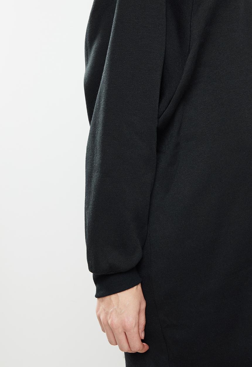Superbalist - Maternity nursing hoodie dress - black