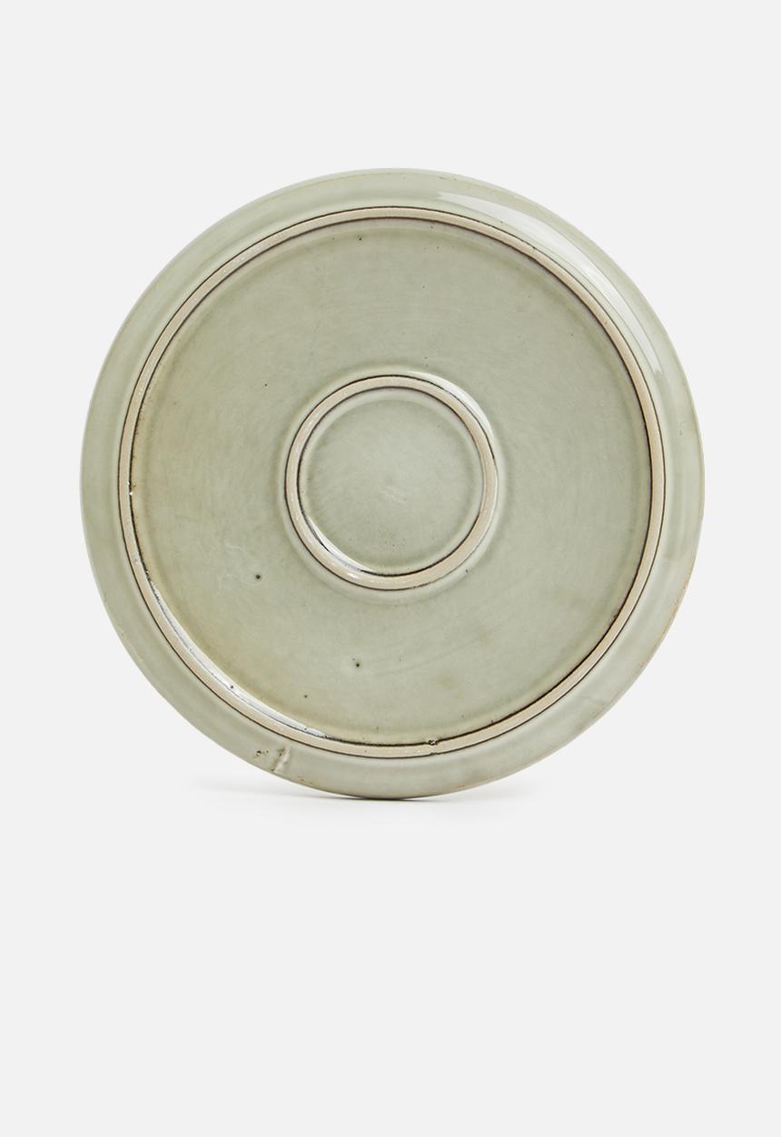 Sixth Floor - Krisa dinner plate set of 4 - stone