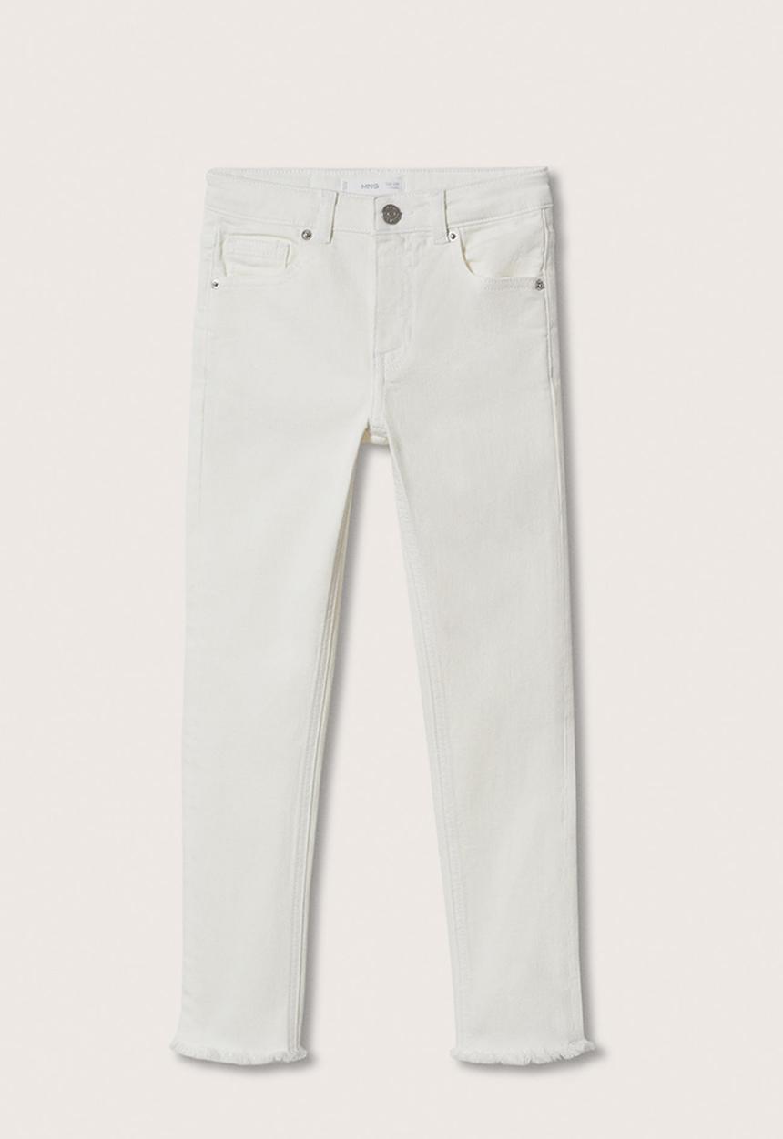 MANGO - Jeans skinny - white