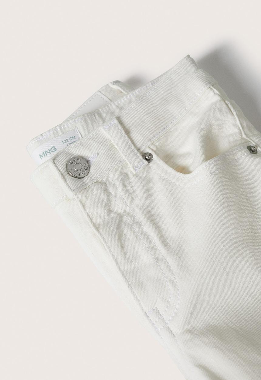 MANGO - Jeans skinny - white