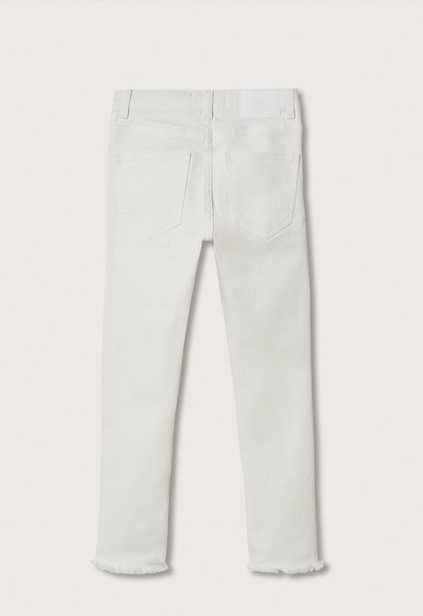 MANGO - Jeans skinny - white