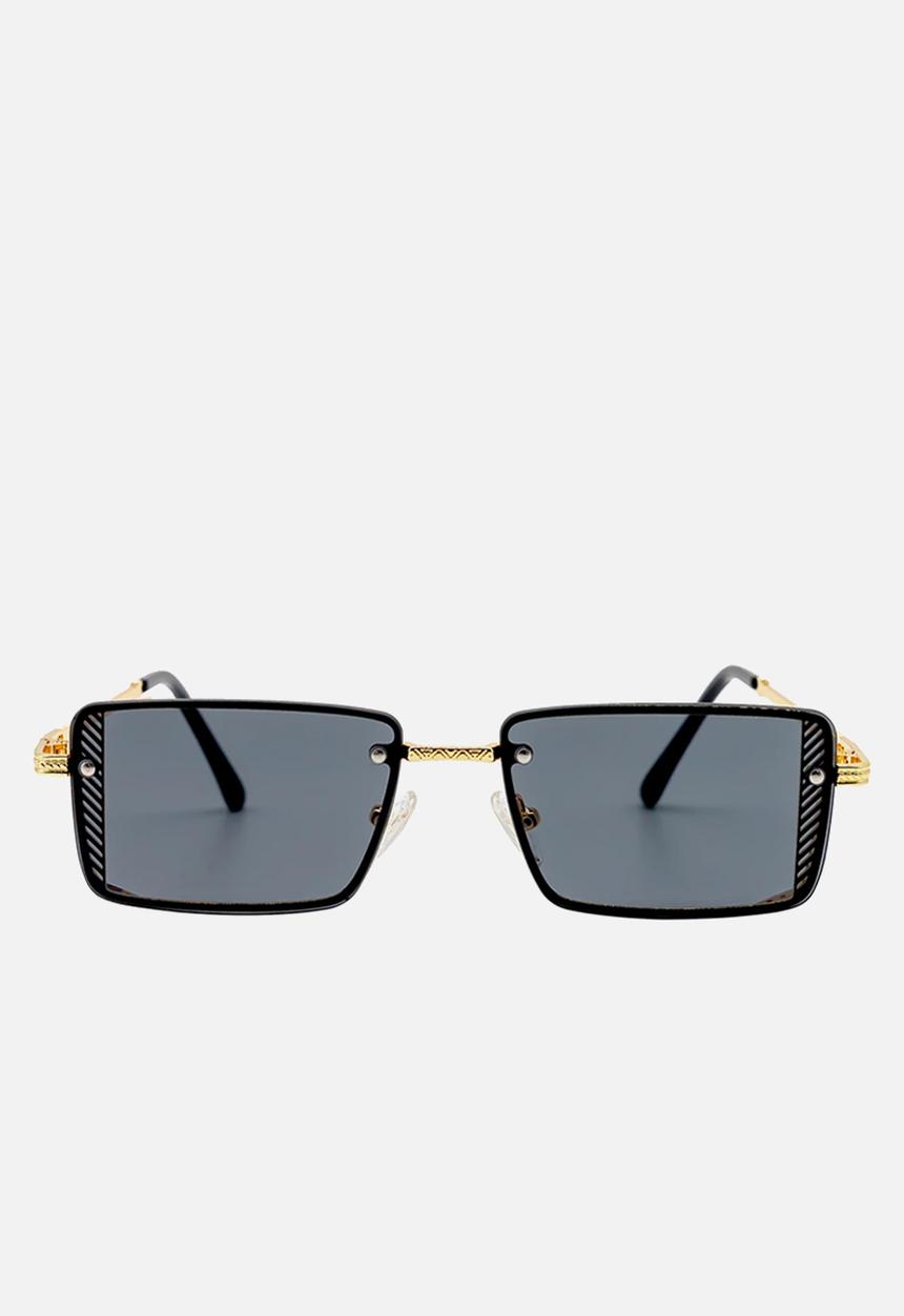Superfine - Reiss sunglasses - black/gold