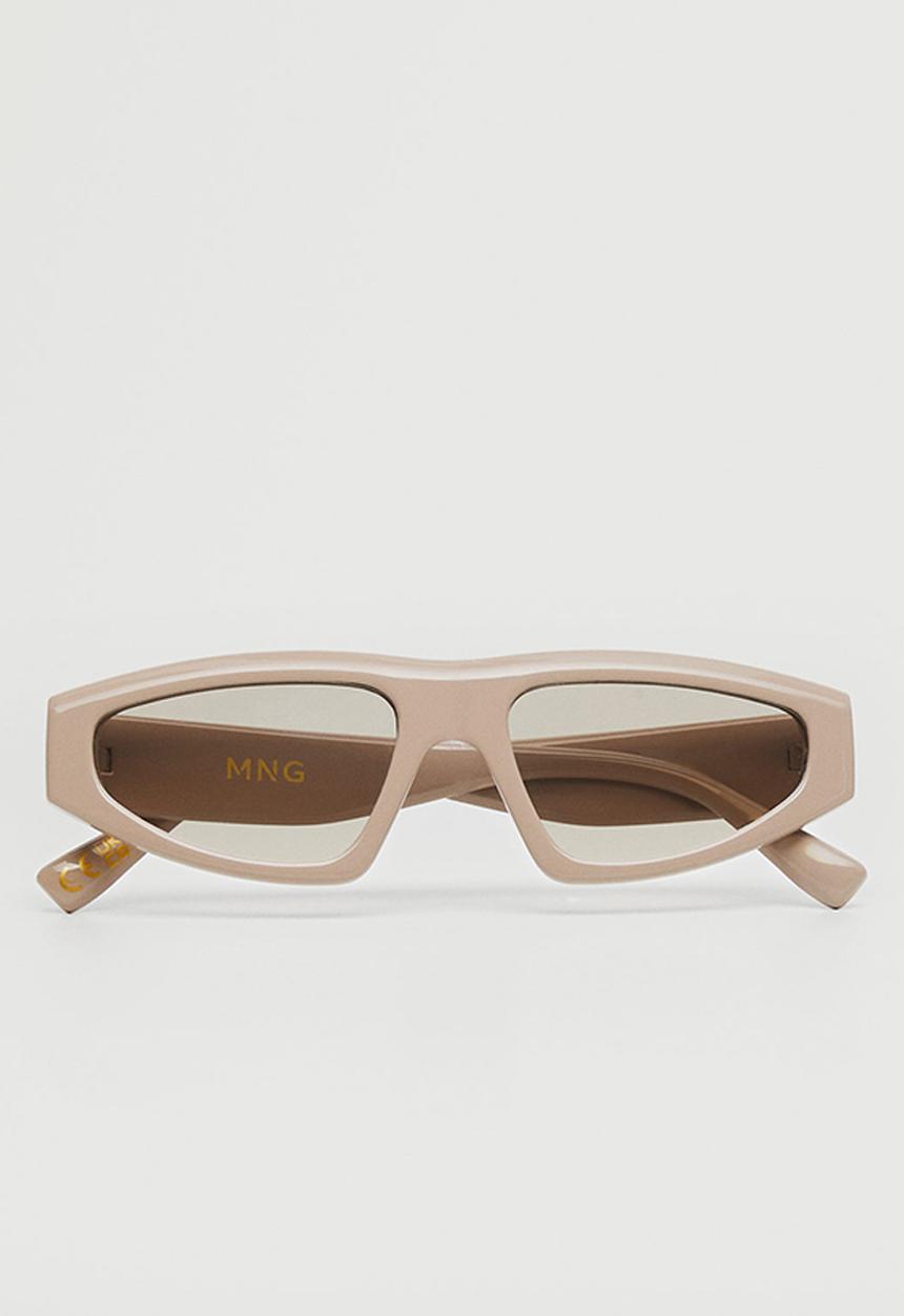 MANGO - Acetate frame sunglasses - medium brown