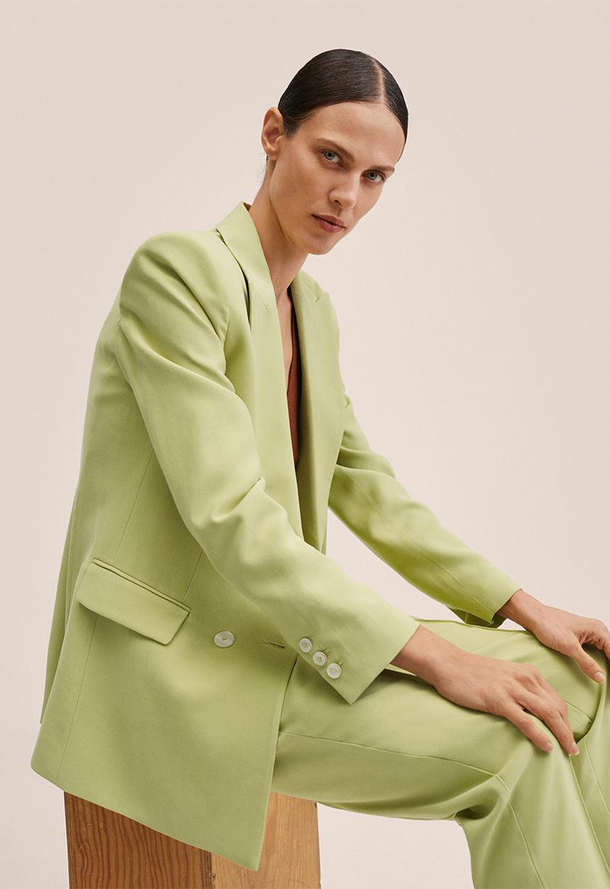 MANGO - Tempito blazer - bright yellow