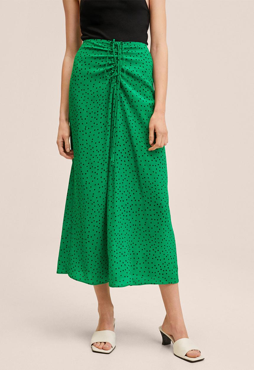 MANGO - Leo skirt - green