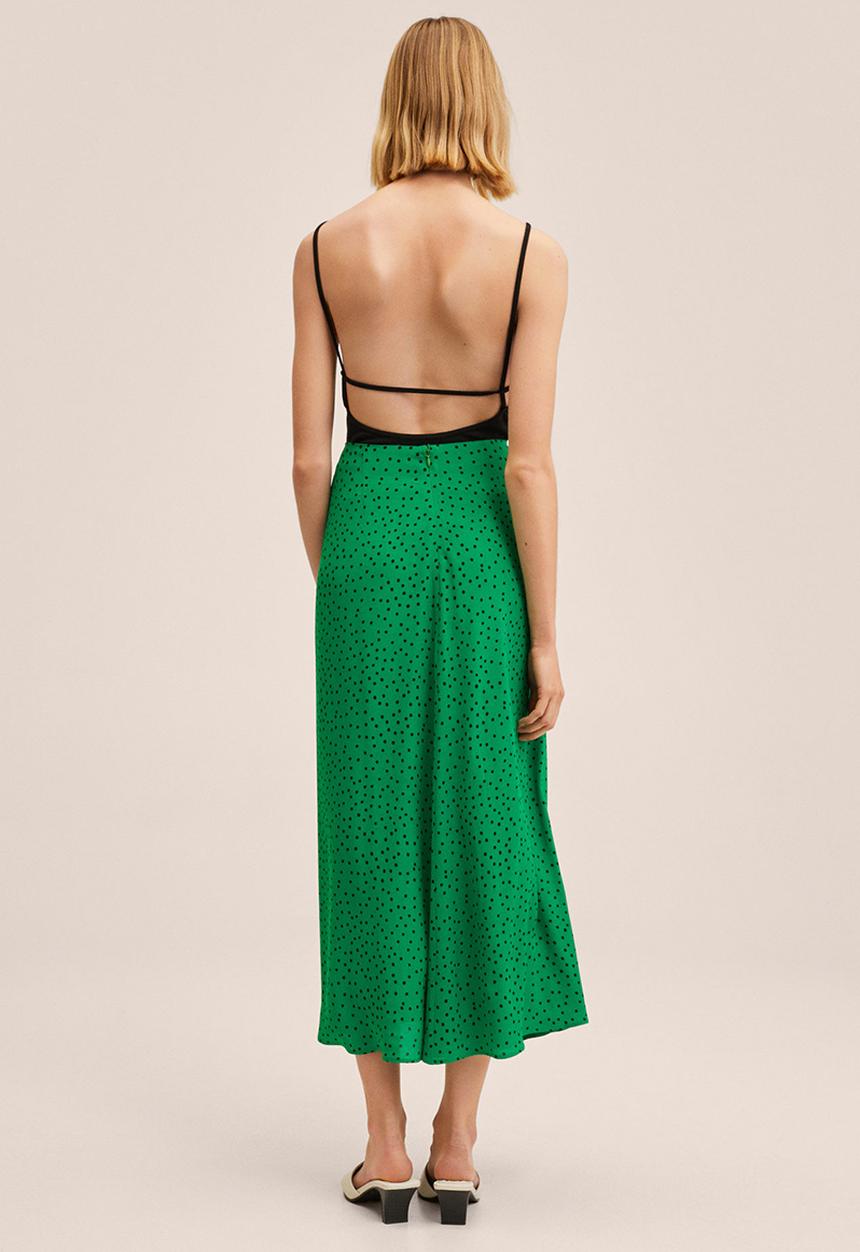 MANGO - Leo skirt - green