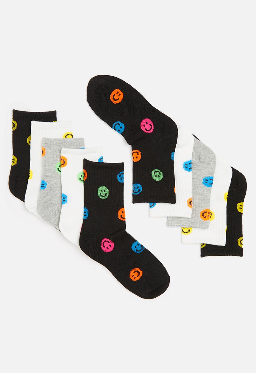 Pop Candy - Girls smiley socks - multi
