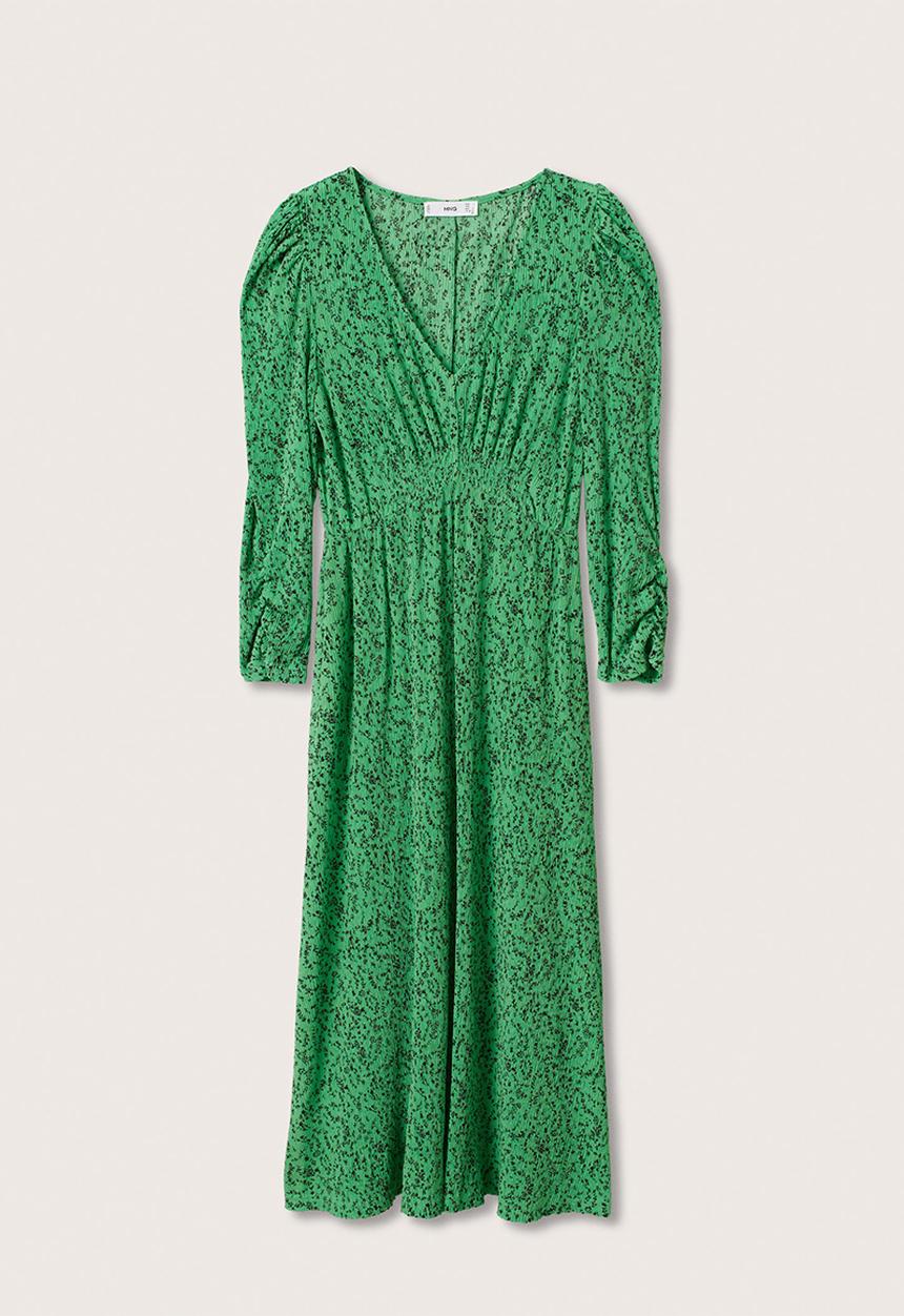 MANGO - Dress pomelo2 - green
